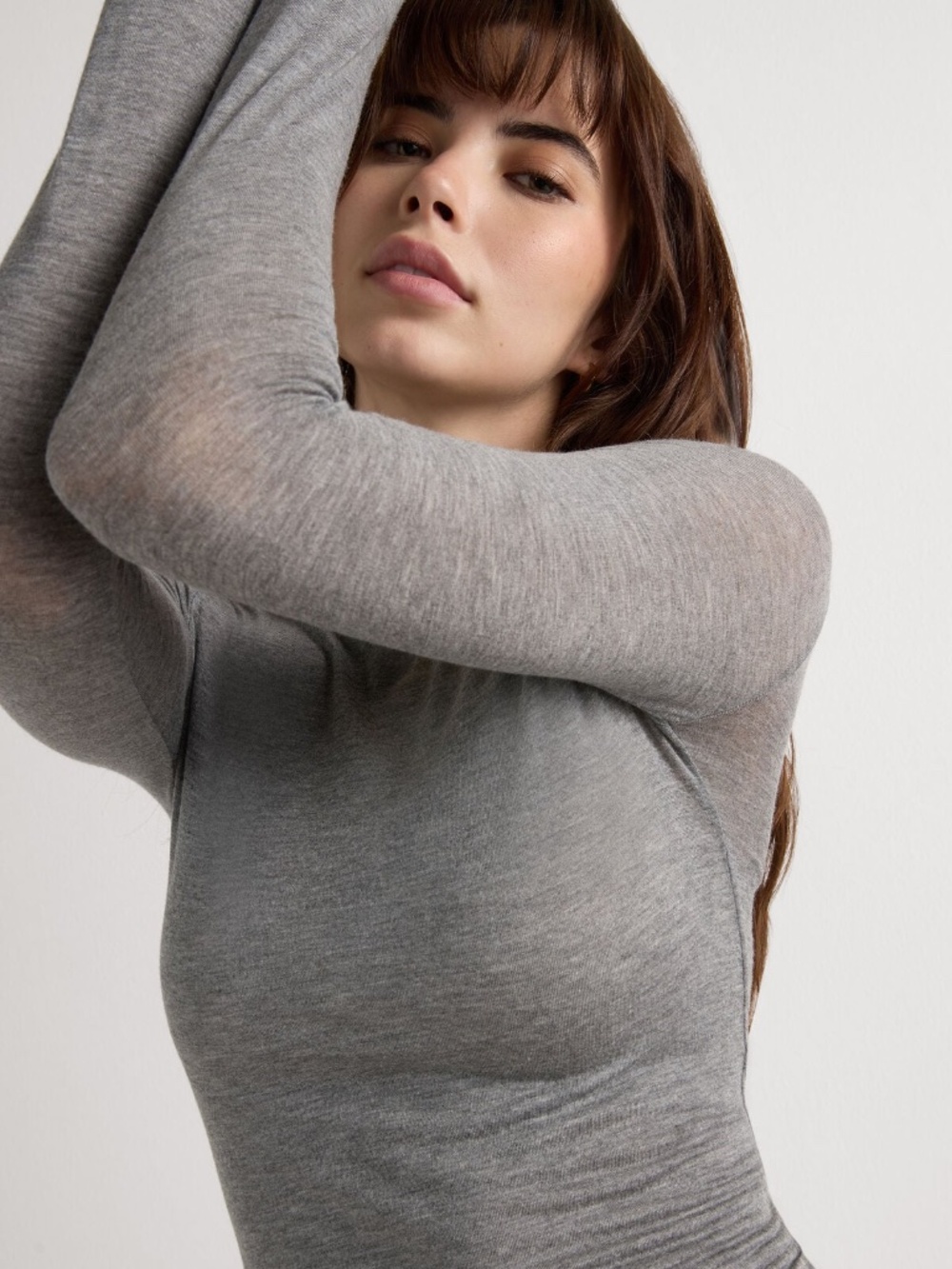 Boat Neck Modal Cashmere Ultralight Top